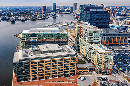 Wills Wharf lands on the water at Baltimore s Harbor Point